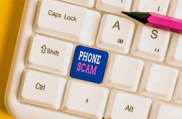 scam téléphonique